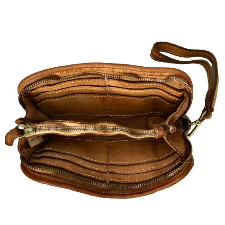 Woven Wallet With Wrist Strap