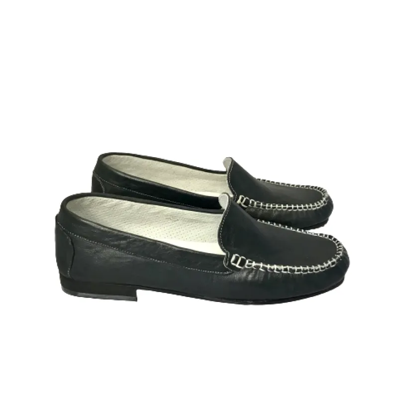 Wrinkled Blue Moccasin